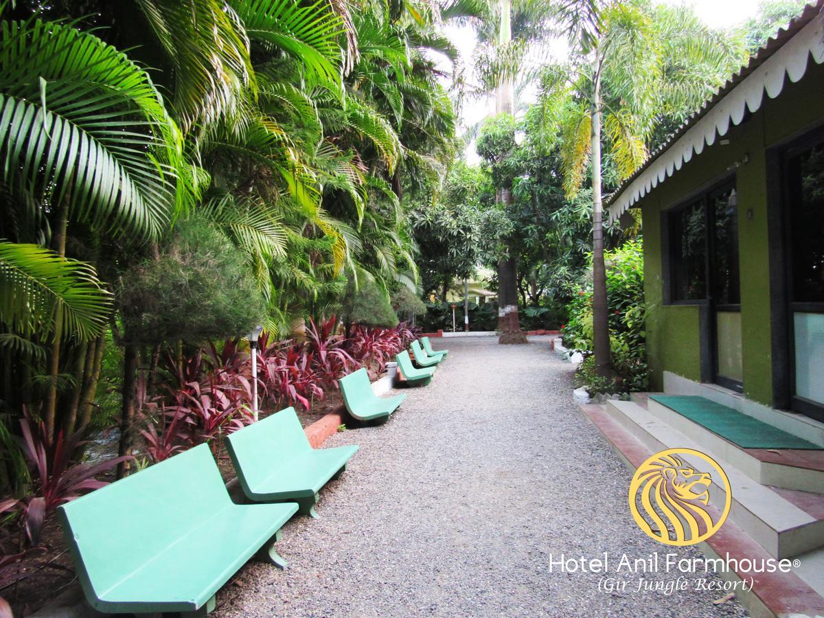Hotel Anil Farmhouse Gir Jungle Resort Gírský les Exteriér fotografie